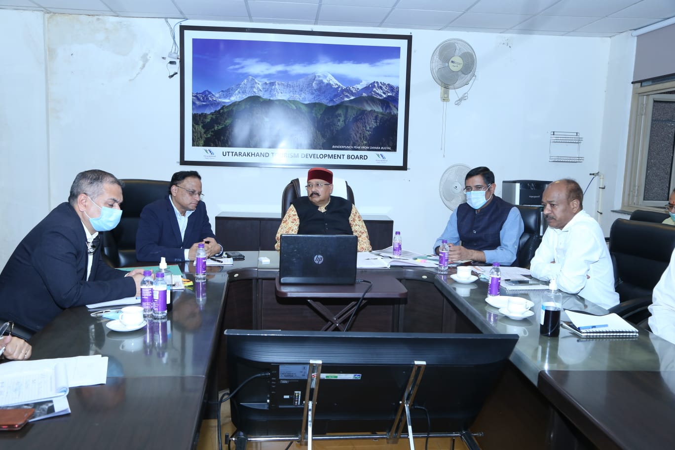 पर्यटन मंत्री ने जाना आपदा में हुए नुकसान का हाल