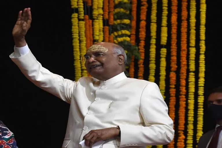 ऋषिकेश के परमार्थ निकेतन पहुंचे राष्ट्रपति कोविंद
