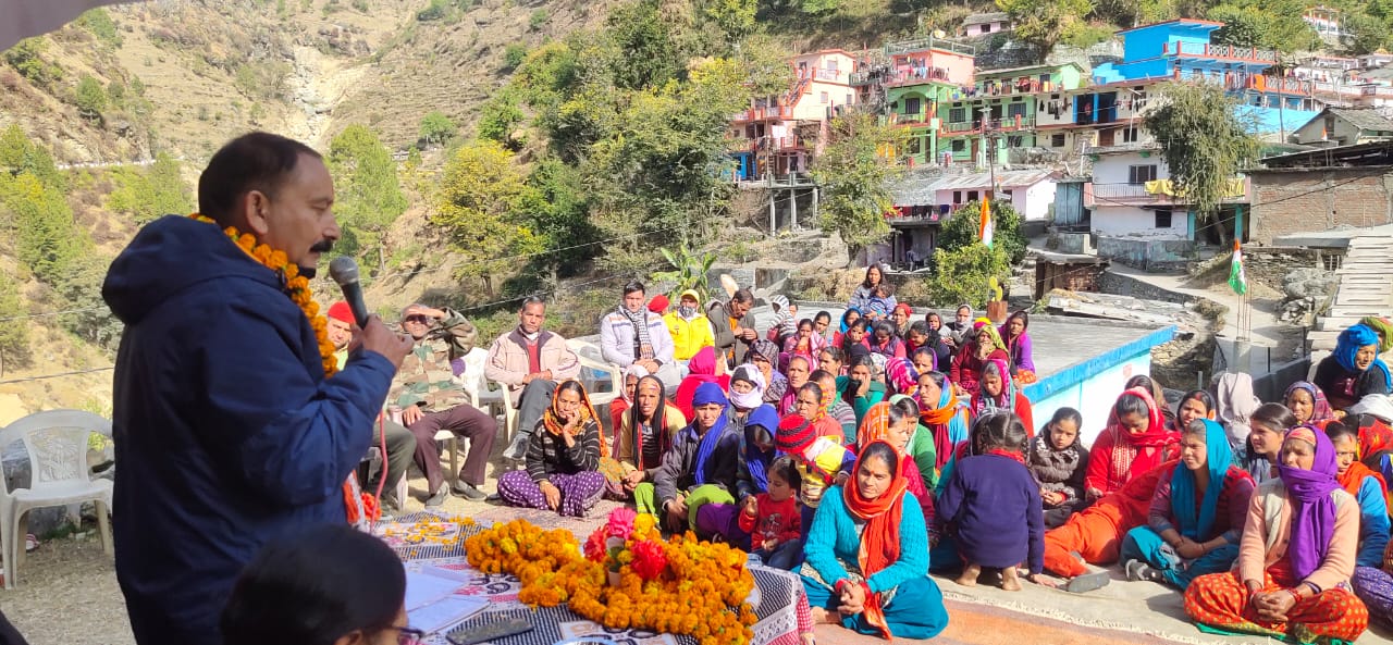 पूर्व विधायक सजवाण का बाड़ागड्डीदौरा, उमडा भारी जनसैलाब