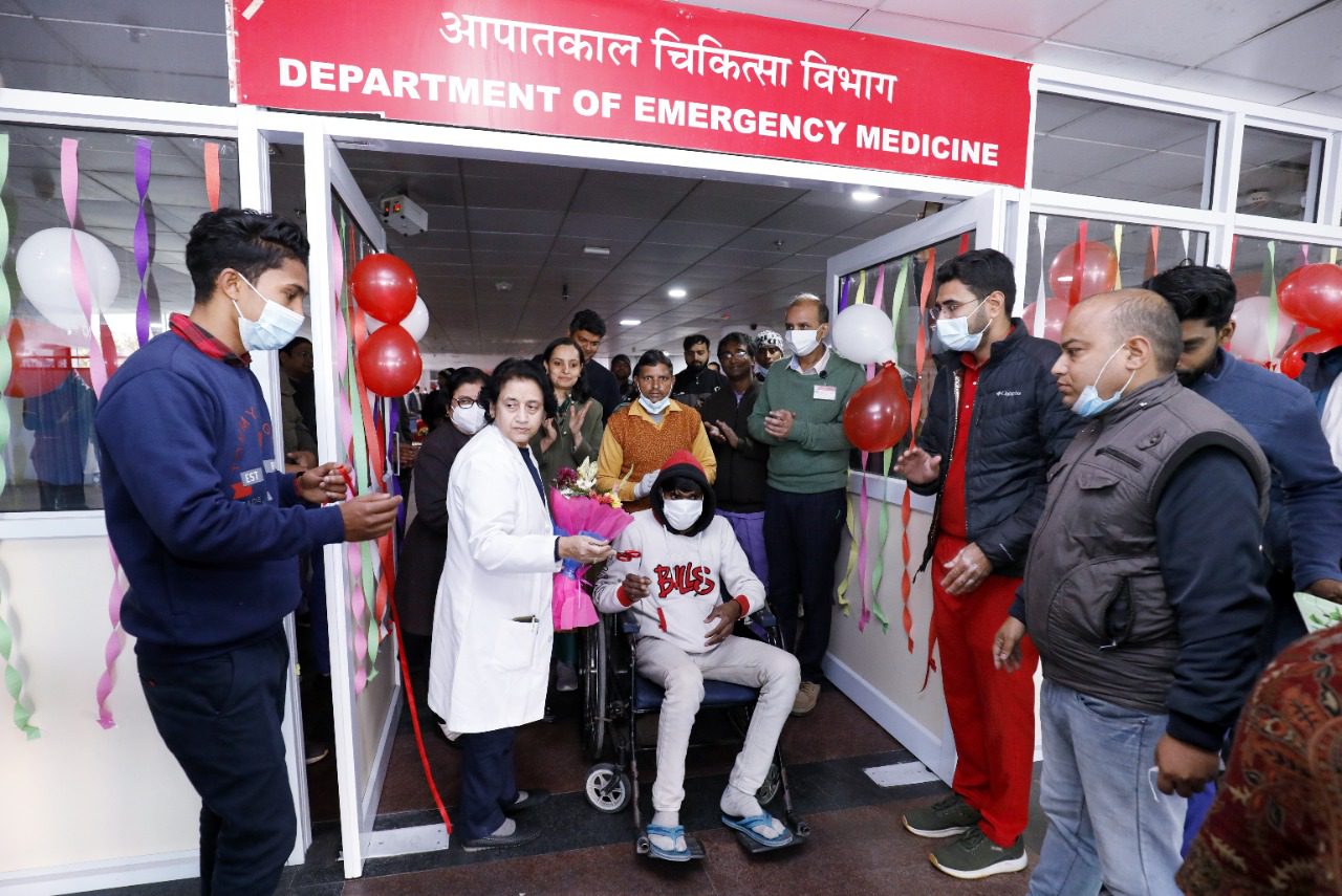एम्स: इमरजेंसी विभाग की सेवाओं में विस्तार के बाद अब इमरजेंसी में 40 बेड होंगे उपलब्ध