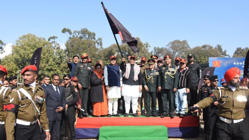 राज-काज: सशस्त्र सेना पूर्व सैनिक दिवस पर कार्यक्रम का आयोजन, केंद्रीय रक्षामंत्री राजनाथ सिंह एवं मुख्यमंत्री पुष्कर सिंह धामी हुए शामिल