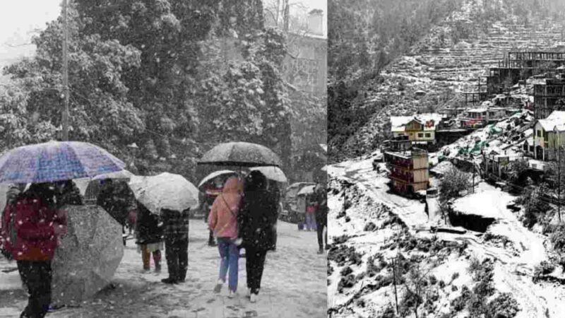 मौसम अपडेट: पांच मई तक बर्फबारी और ओलावृष्टि का ऑरेंज अलर्ट