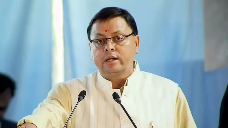 चुनाव प्रचार:  कांग्रेस पर बरसे सीएम धामी,  सैनिकों का सम्मान न करने का लगाया आरोप
