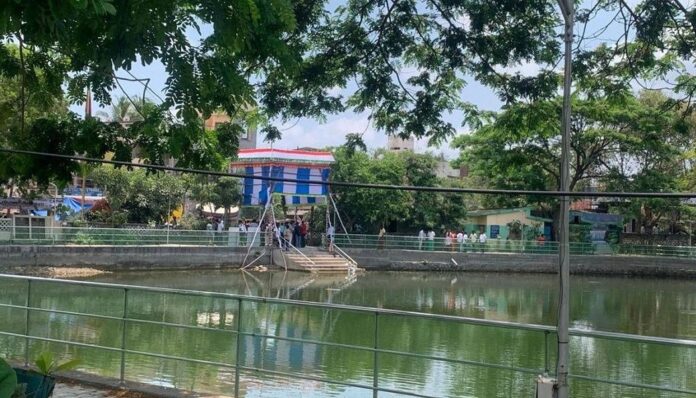हादसा: धार्मिक अनुष्ठान के दौरान तालाब में डूब गये 5 पुजारी, पांचों की मौत