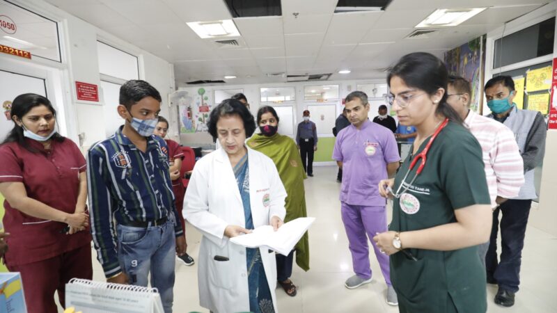 एम्स: विश्व अस्थमा दिवस पर कार्यक्रम का आयोजन, बीमारी के कारण, निवारण व बचाव को लेकर दी गयी जानकारी