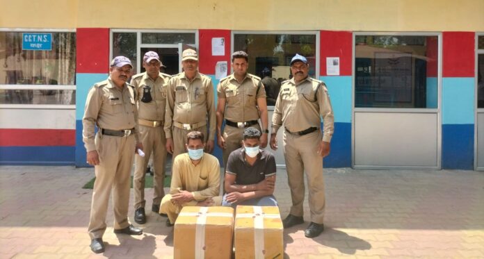 शिकंजा: यूपी से नशीली दवाओं की बड़ी खेप लेकर पहुंचे दो तस्कर गिरफ्तार