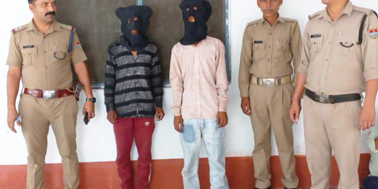 कामयाबी:  पुलिस ने किया चोरी का खुलासा, दो को गिरफ्तार कर भेजा जेल