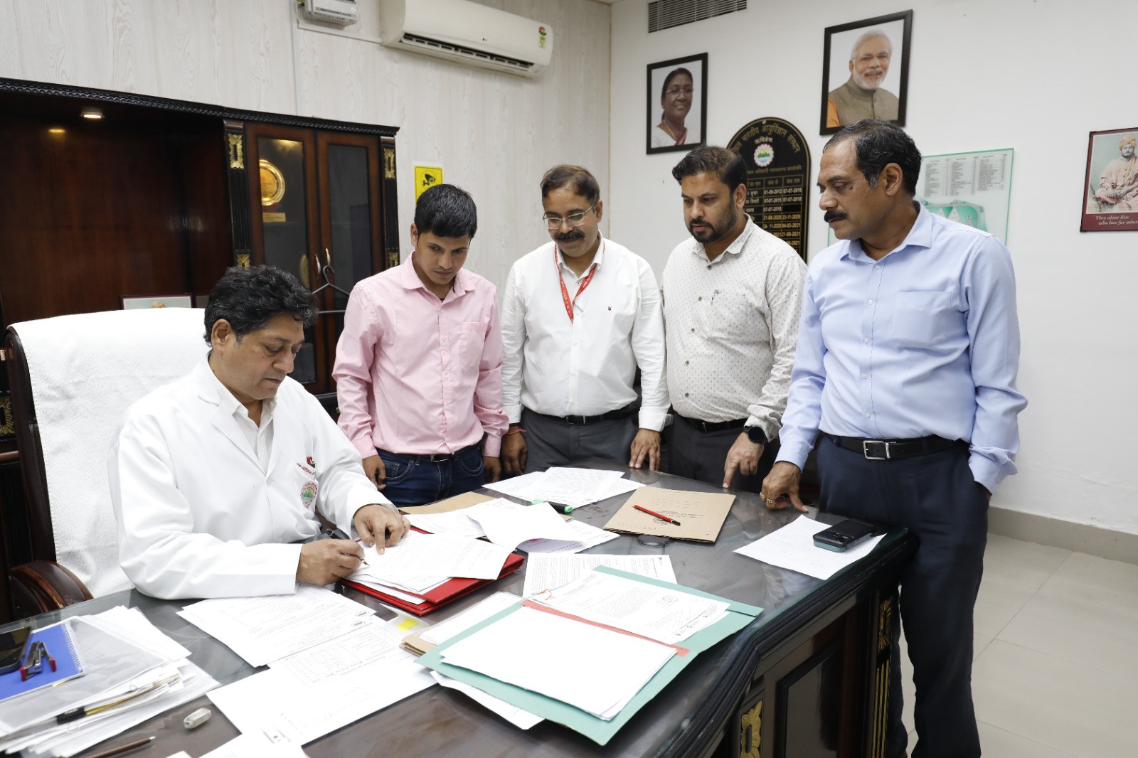 एम्स: अब मरीजों को घर पर ही उपलब्ध होगा निशुल्क ऑक्सीजन सिलेंडर, देवभूमि समिति व एम्स में हुआ क़रार