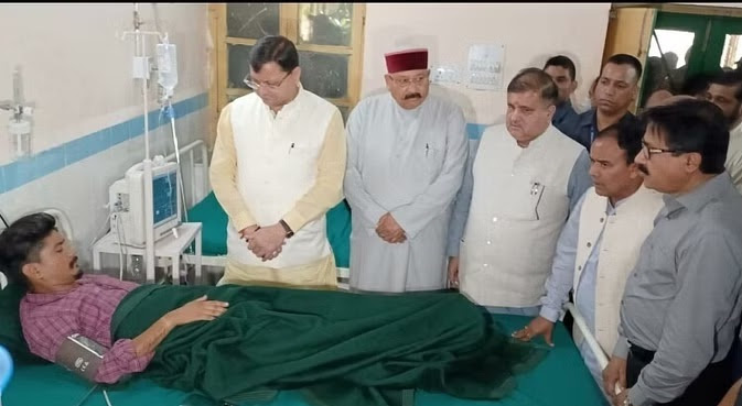 करंट हादसाःसीएम धामी ने अस्पताल पहुंचकर जाना घायलों का हाल, हादसे की मजिस्ट्रियल जांच के दिये आदेश