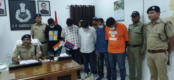 शिकंजा: कुमाऊं में नशा तस्करी करते हुए पकड़े गए दून के पांच युवक