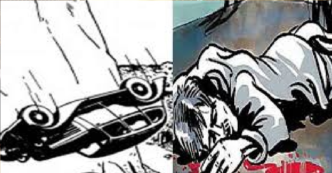 दुखद: देर रात को अनियंत्रित होकर 200 मीटर नीचे गिर गई अल्टो कार, हादसे में कार सवार शिक्षक की मौत