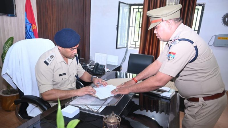दायित्व:  I.P.S. प्रमेंद्र डोबाल ने संभाला  S.S.P. हरिद्वार का चार्ज, गिनाईं अपनी प्राथमिकताएं