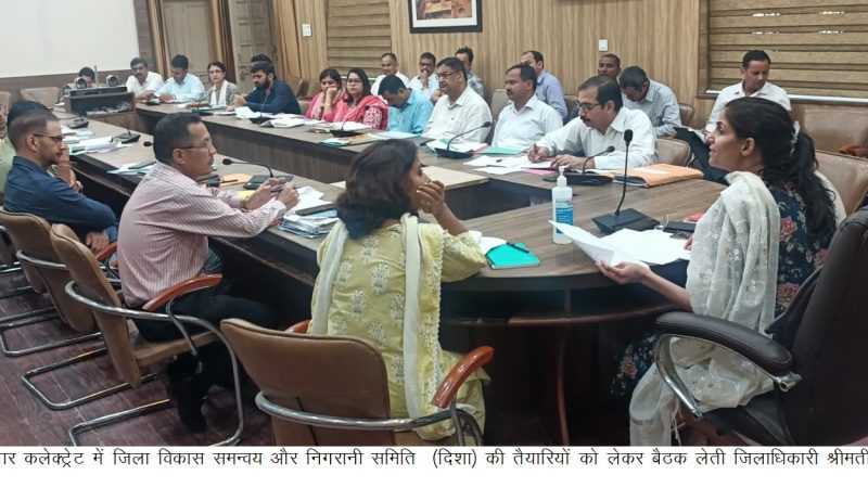 निर्देश: विभाग अपनी परिसम्पतियों का विवरण पब्लिक मैनजमेंट पोर्टल पर अपलोड करें: डीएम