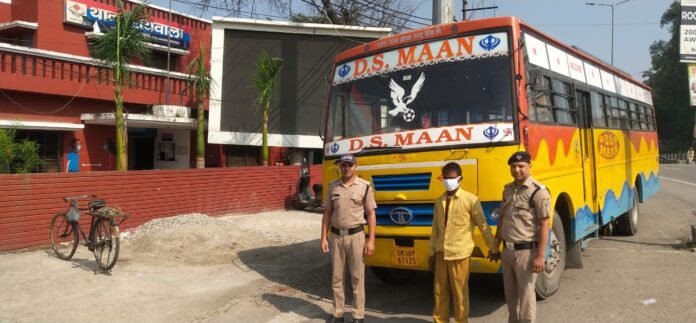 दुस्साहस: रायवाला में बस खड़ी मिली तो उड़ा ले गया शातिर, सहसपुर ले जाते समय चढ़ गया पुलिस के हत्थे