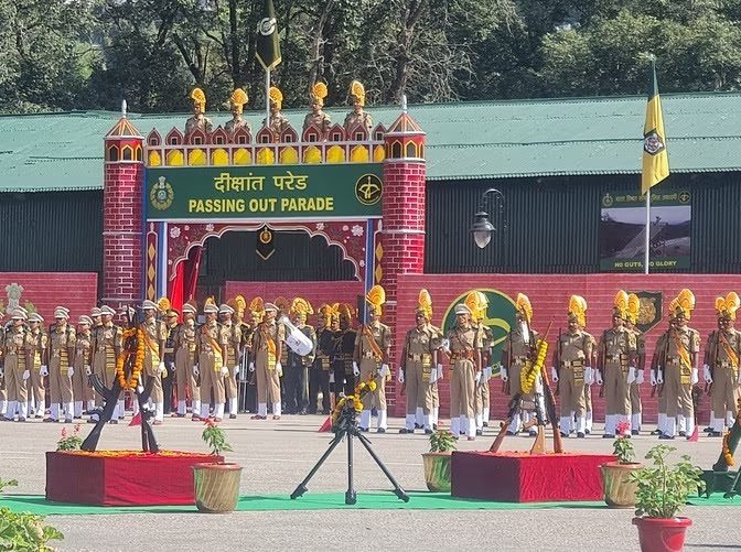 जयहिंद: आईटीबीपी के 27 युवा अधिकारी पासिंग आउट परेड के बाद मुख्यधारा में हुए शामिल