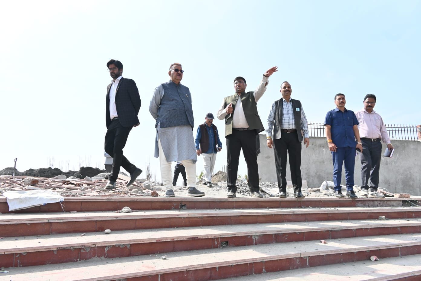 निरीक्षण: सैन्यधाम निर्माण का कार्य साठ प्रतिशत पूर्ण: जोशी
