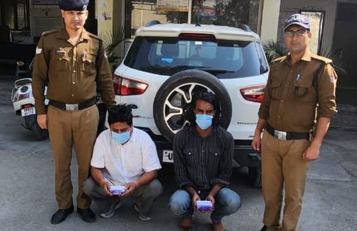 शिकंजा: ज्वैलरी शॉप में चोरी करने वाले दो गिरफ्तार