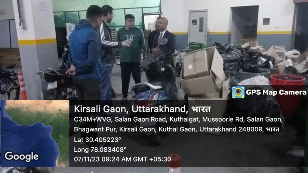 एक्शन: बल्क कूड़ा अलग-अलग न करने पर सेंट्रियों मॉल का एक लाख का चालान