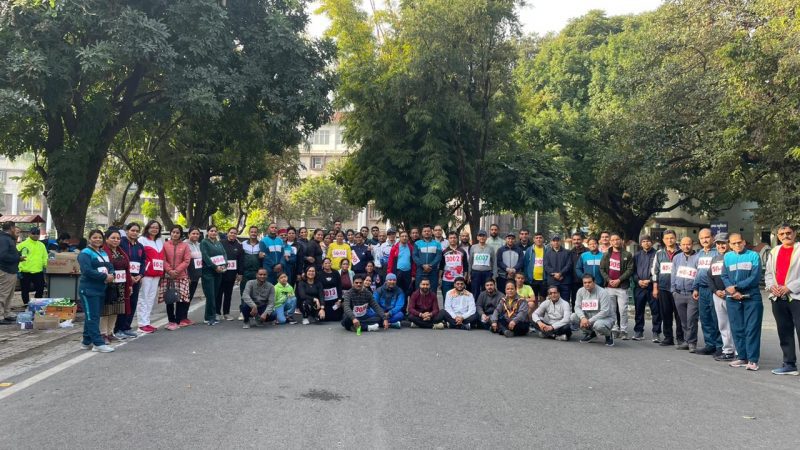 रन फॉर हेल्थ: ओपन वर्ग में अलका पटवाल व मनीष कुमार ने मारी बाजी
