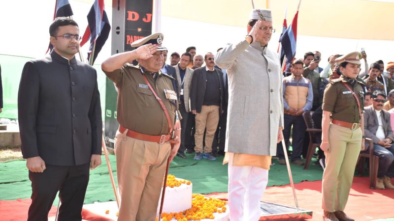 आयोजन: ग्रीष्मकालीन राजधानी गैरसैंण में धूमधाम से मना राज्य स्थापना दिवस