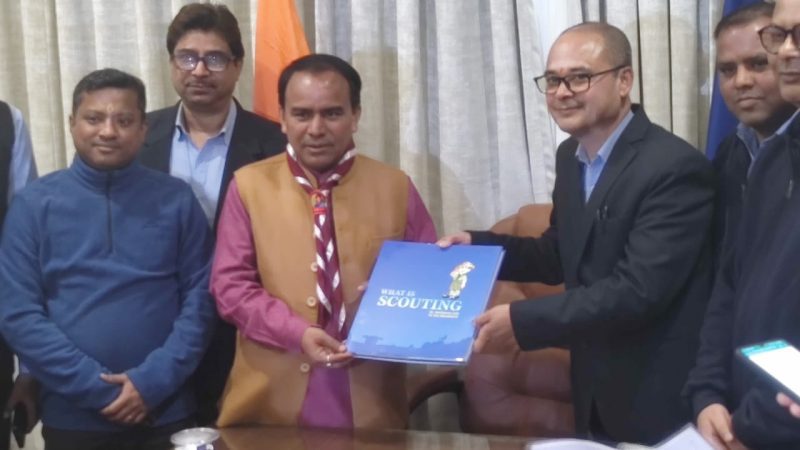 राज-काज: राष्ट्रीय मुख्यालय में स्काउट गाइड के निदेशक से मिले शिक्षा मंत्री डॉ. धन सिंह रावत, विभिन्न मुद्दों पर की चर्चा