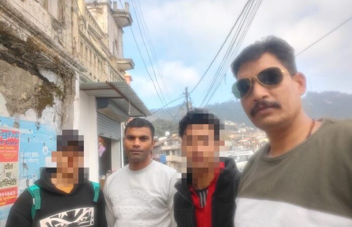 सफलता:  पिछले कई दिनों से लापता किशोरों को मसूरी से किया बरामद