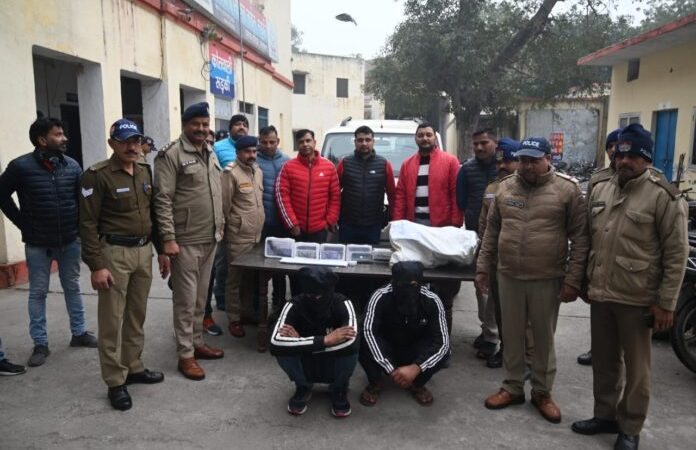 शिकंजा: एटीएम लूट में दो  बदमाश गिरफ्तार, चार अन्य की तलाश जारी