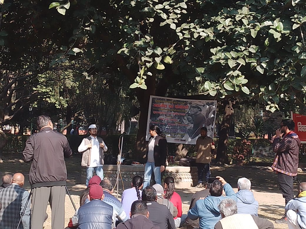 स्मरण: कामरेड सफदर हाशमी को शहादत दिवस  पर क्रान्तिकारी अभिवादन