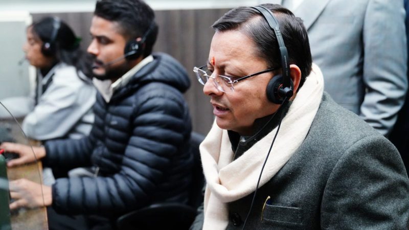 राज-काज: मुख्यमंत्री धामी ने किया आई.टी.डी.ए का औचक निरीक्षण