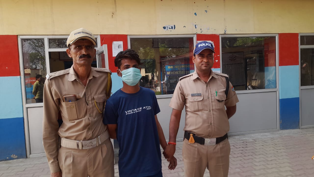 शर्मनाक:  6 साल की मासूम से दरिंदगी करने के आरोपी को पुलिस ने दबोचा