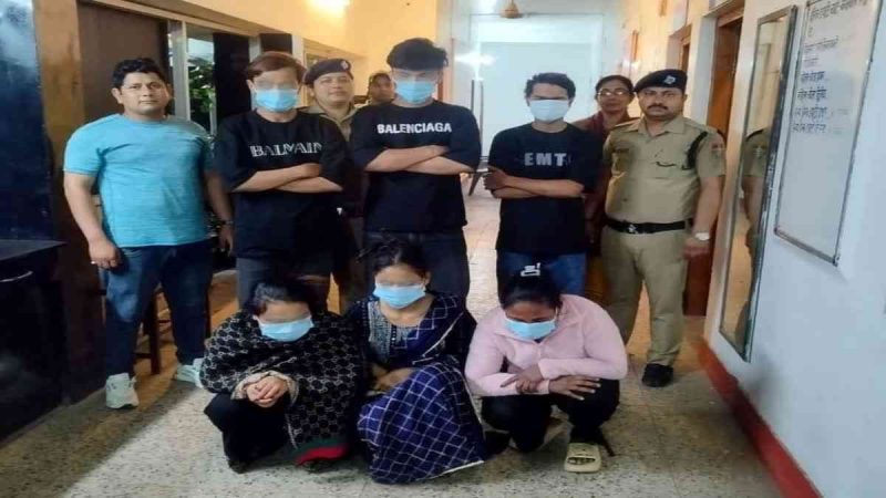 अनैतिक: स्पा सेंटर में जिस्मफरोशी के धंधे का खुलासा, छह लोग गिरफ्तार
