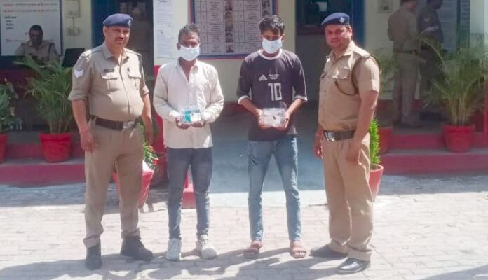 शिकंजा:  बंद मकान में हुई चोरी का खुलासा दो गिरफ्तार, एक फरार