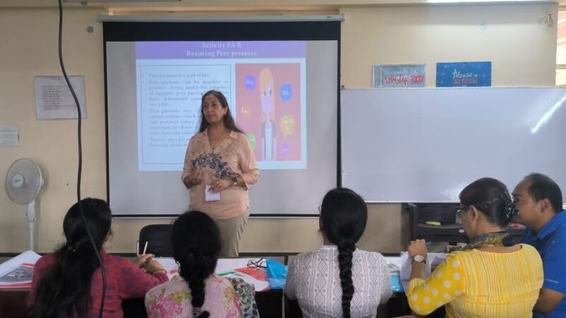 आयोजन: द हैरिटेज स्कूल नॉर्थ कैंपस में आयोजित दो दिवसीय कार्यशाला में शिक्षकों ने सीखे क्षमता निर्माण व किशोर शिक्षा के गुर