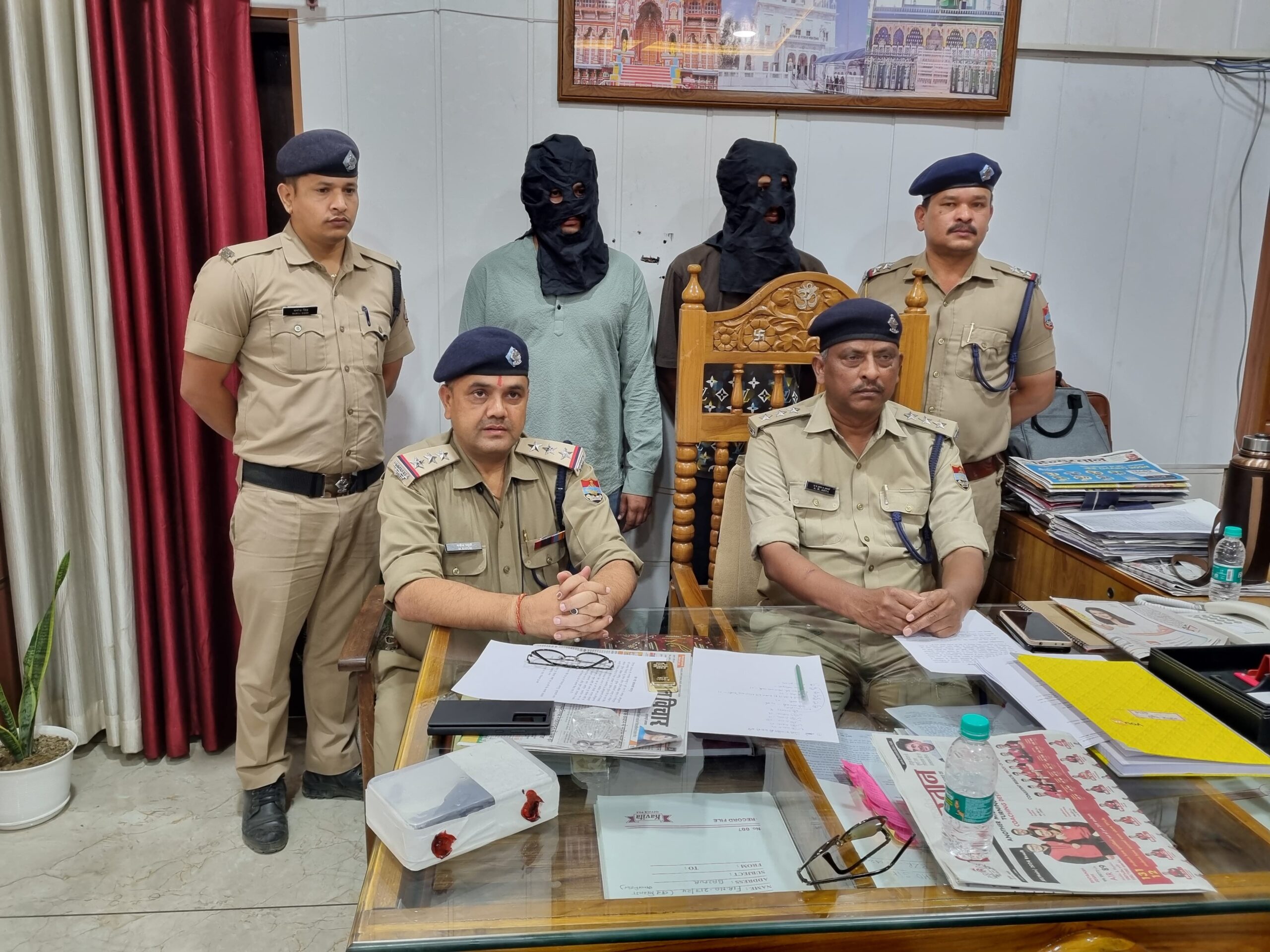 कामयाबी: खनन विवाद में हुई फायरिंग प्रकरण में दो और आरोपी गिरफ्तार, घटना में प्रयुक्त पिस्टल बरामद