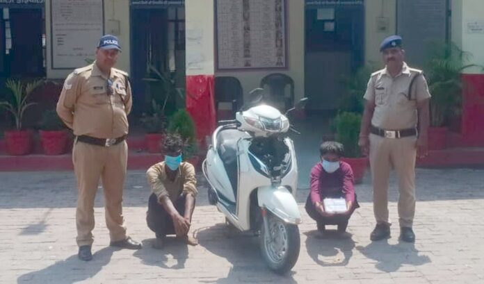 खुलासा: किरायेदार ही निकले लुटेरे, बुजुर्ग महिला को घायल कर लूट लिए थे जेवरात और स्कूटी