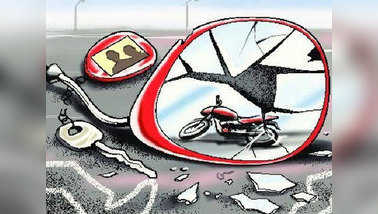 दुखद: सड़क दुर्घटना में दो बाइक सवारों की मौके पर ही दर्दनाक मौत
