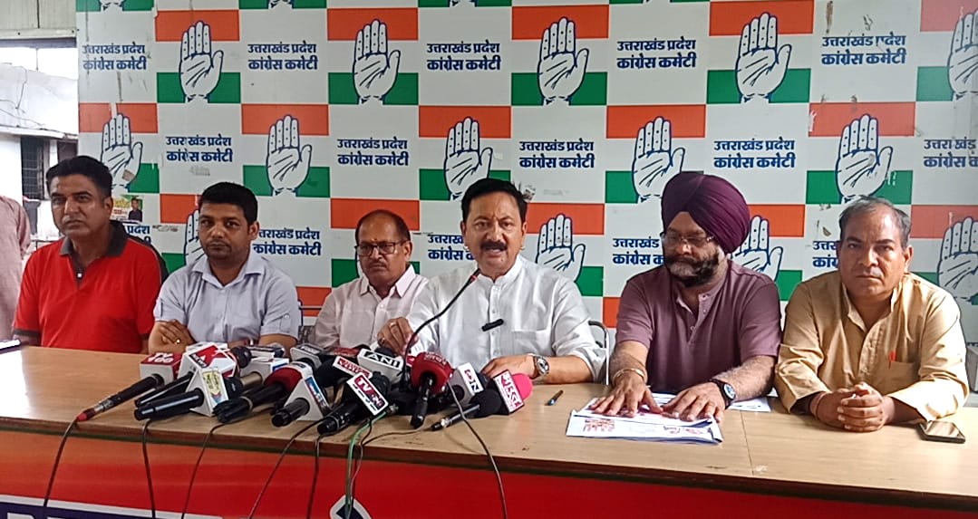कांग्रेस: सरकार पर बरसे प्रदेश अध्यक्ष करन माहरा, उत्तराखंड में बढ़ते अपराधों पर जताई चिंता