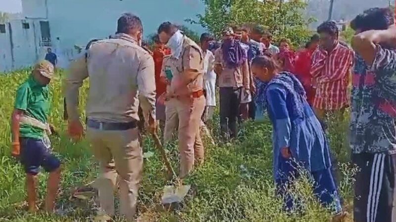 सनसनी: सिंचाई नहर में मिला अज्ञात युवक का शव, जांच में जुटी पुलिस
