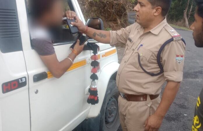 सबक: शराब पीकर वाहन चलाना पड़ा भारी, नौ चालको के वाहन व डी.एल जब्त