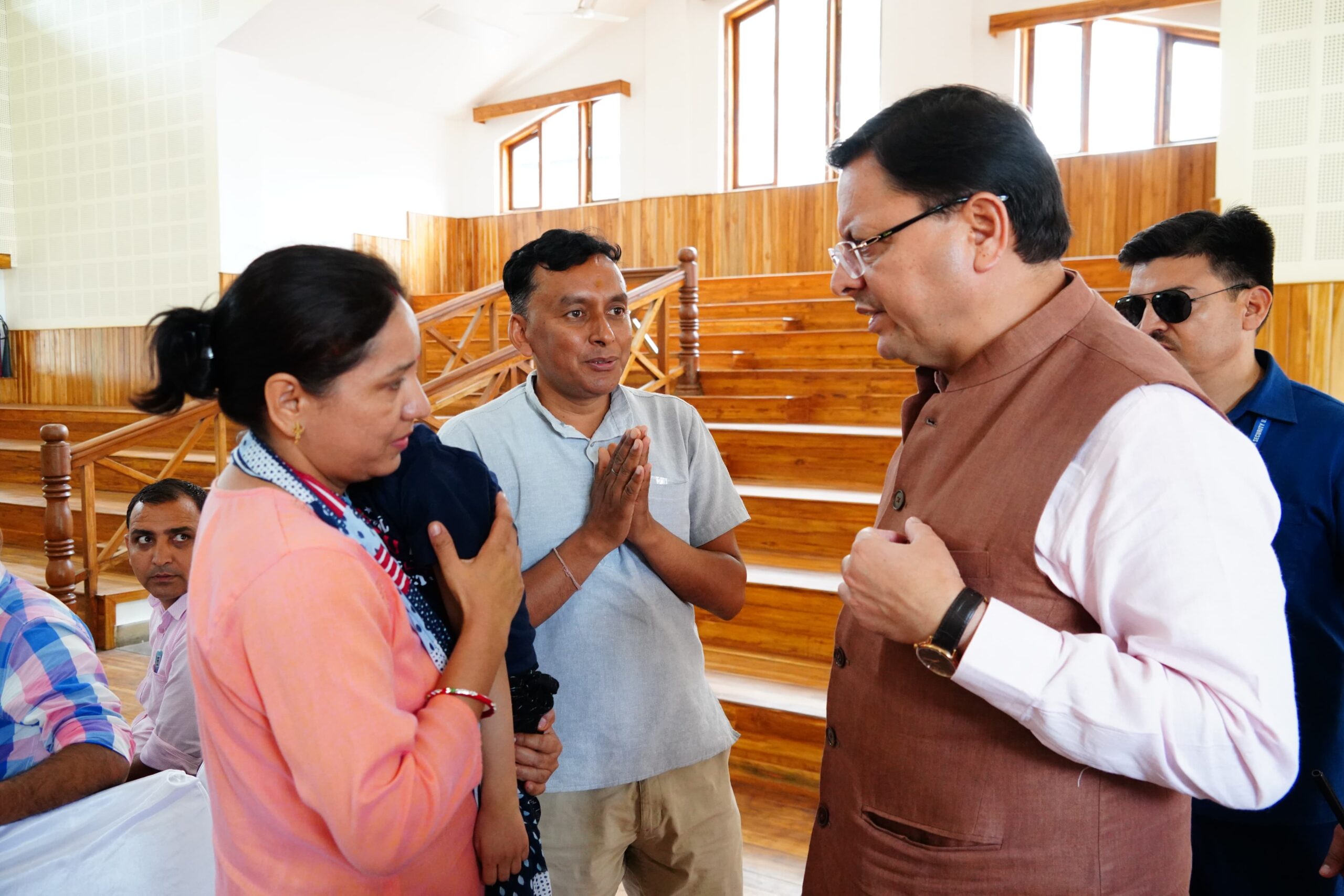 राज-काज: सीएम धामी ने  कैंप कार्यालय में सुनीं जनसमस्याएं