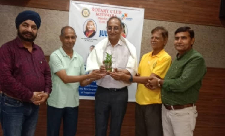 आयोजन: रोटरी क्लब ने समारोह पूर्वक मनाया रोटरी इंटरनेशनल डे