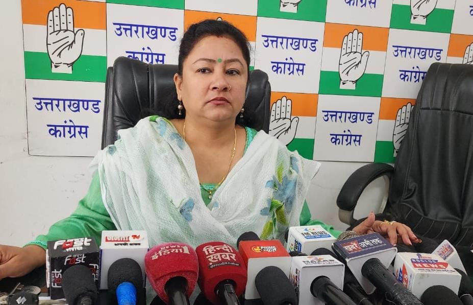 कांग्रेस: भाजपा के पूर्व विधायक के बयान पर भड़कीं मुख्य प्रवक्ता गरिमा मेहरा दसौनी