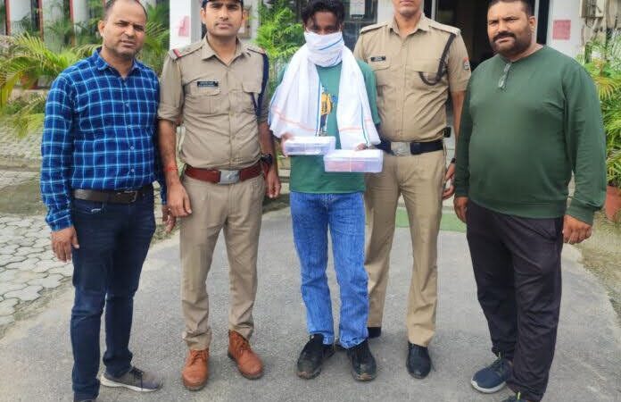 शिकंजा: एसटीएफ की टीम को मिली कामयाबी, 78 लाख की स्मैक के साथ तस्कर गिरफ्तार