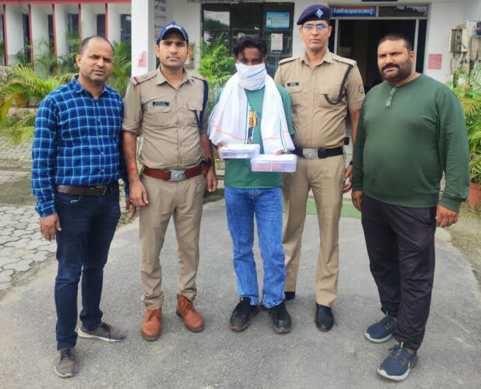 शिकंजा: एसटीएफ की टीम को मिली कामयाबी, 78 लाख की स्मैक के साथ तस्कर गिरफ्तार