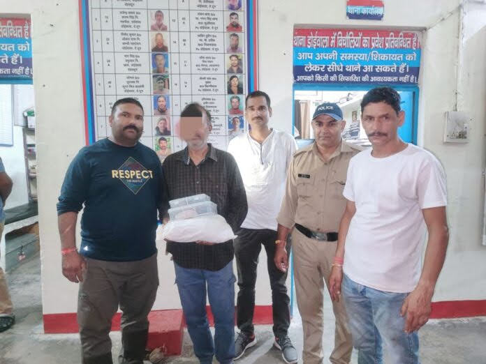 शिकंजा: एसटीएफ के हत्थे चढ़ा नशा तस्कर, तलाशी में 263 ग्राम स्मैक बरामद