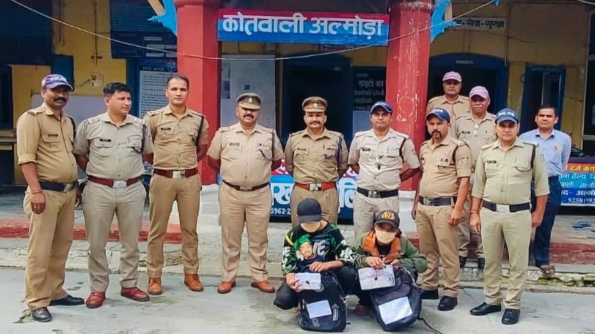 कामयाबी: चोरी के माल समेत पुलिस के हत्थे चढ़े दो शातिर चोर, नेपाली मूल के हैं दोनों आरोपी