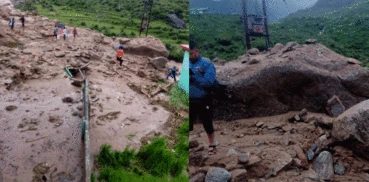आफ़त: भारी बारिश से घुत्तू देवलिंग भिलंग में भारी त्रासदी