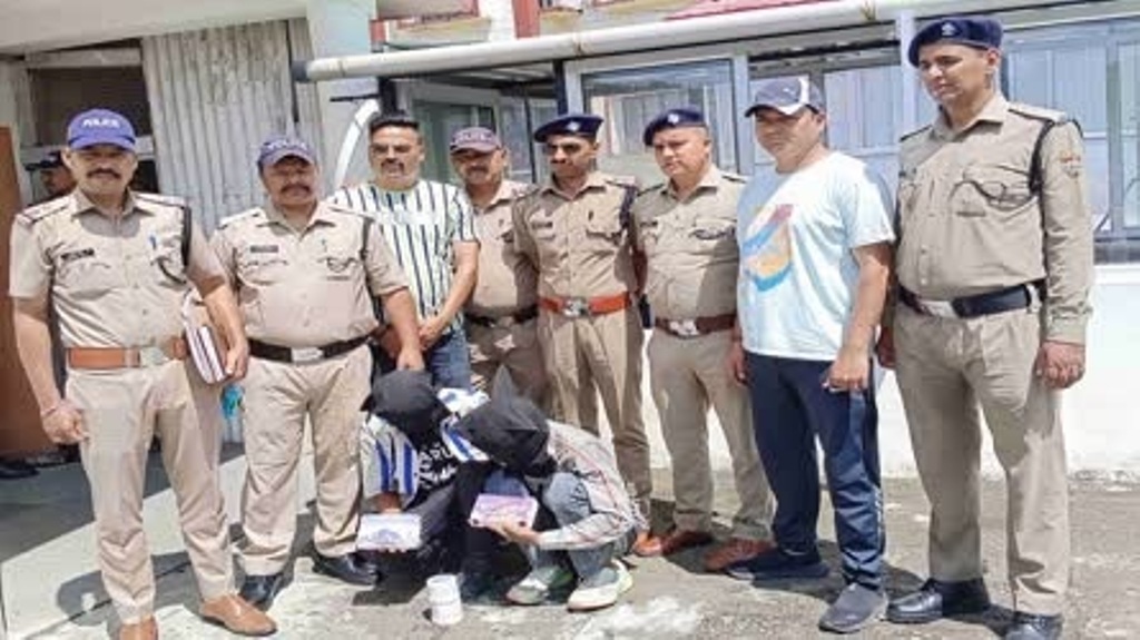 शिकंजा: चोरी के माल सहित दो आरोपी गिरफ्तार