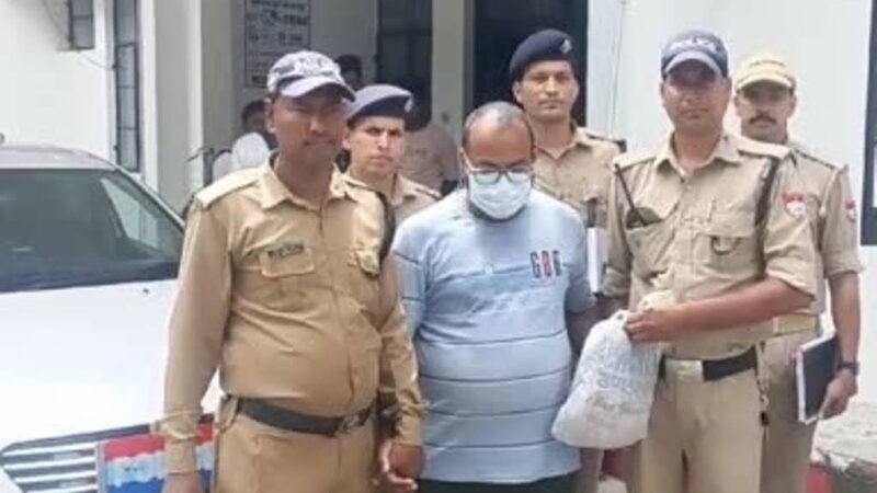 एक्शन: चरस के साथ आरोपी गिरफ्तार