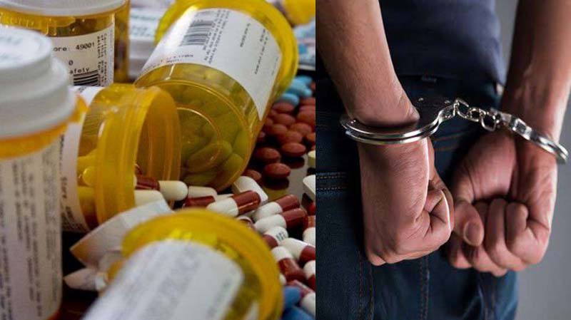 शिकंजा: मेडिकल स्टोर से पकड़ा गया प्रतिबंधित नशे की दवाइयों का जखीरा, दो लोग गिरफ्तार